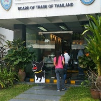 Photo taken at The Thai Chamber of Commerce and Board of Trade of Thailand by Jittakorn S. on 7/26/2014
