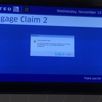 Photo taken at Baggage Claim - T7 by Asbed B. on 11/16/2017