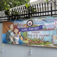 Photo taken at Embassy of the Philippines by Cherry S. on 4/23/2022