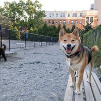 Photo taken at Washington Park Dog Run (JJ Byrne Dog Park) by Mandy M. on 9/11/2021
