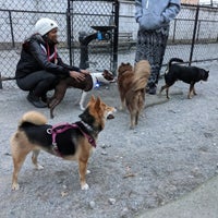 Photo taken at Washington Park Dog Run (JJ Byrne Dog Park) by Mandy M. on 12/27/2019