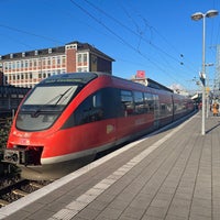 Photo taken at Münster (Westf) Hauptbahnhof by Roelof v. on 11/17/2023