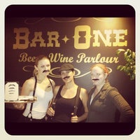 Photo taken at Bar One: a craft beer bar by Arelene R. on 1/17/2013