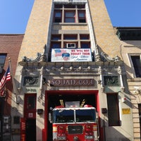 Photo taken at FDNY Squad 1 by Erin A. on 5/1/2013