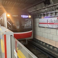 Photo taken at Midosuji Line Yodoyabashi Station (M17) by yoshikazu f. on 3/15/2024