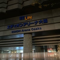 Photo taken at Edion Arena Osaka by yoshikazu f. on 11/30/2023