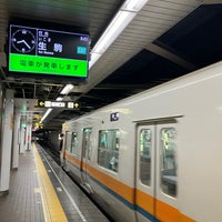 Photo taken at Chuo Line Cosmosquare Station (C10) by yoshikazu f. on 2/22/2024