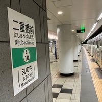 Photo taken at Nijubashimae &amp;#39;Marunouchi&amp;#39; Station (C10) by yoshikazu f. on 5/10/2024