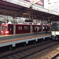 Photo taken at Kintetsu Tsuruhashi Station (A04/D04) by yoshikazu f. on 4/18/2013