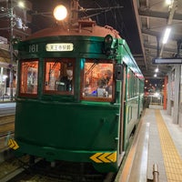 Photo taken at Hankai Tramway Abeno Station by yoshikazu f. on 2/2/2022