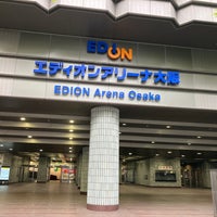 Photo taken at Edion Arena Osaka by yoshikazu f. on 10/1/2023