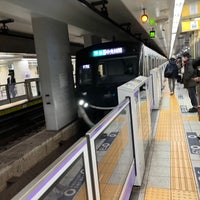 Photo taken at Hanzomon Line Kudanshita Station (Z06) by yoshikazu f. on 2/9/2023