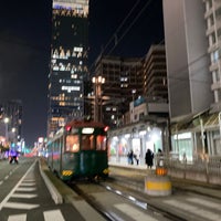 Photo taken at Hankai Tramway Abeno Station by yoshikazu f. on 2/2/2022