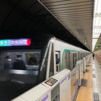 Photo taken at Hanzomon Line Nagatacho Station (Z04) by yoshikazu f. on 2/9/2023