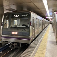Photo taken at Tanimachi Line Tennoji Station (T27) by yoshikazu f. on 4/4/2022