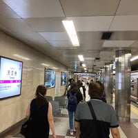 Photo taken at Tanimachi Line Tennoji Station (T27) by yoshikazu f. on 7/13/2022