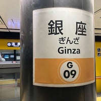 Photo taken at Ginza Line Ginza Station (G09) by yoshikazu f. on 2/2/2024