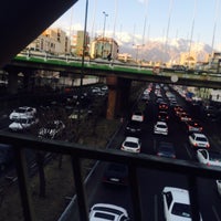 Photo taken at Mirdamad Overpass by Paniz on 3/3/2015