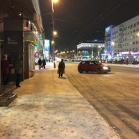 Photo taken at Остановка «Проспект Ленина» by Alex L. on 12/24/2016