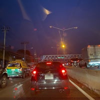Photo taken at Kaset Intersection Tunnel by Tao K. on 10/6/2021
