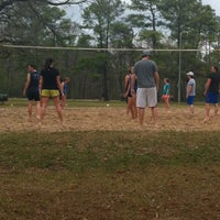 Photo taken at Memorial Park Sand Volleyball Court by Tony ⚓️ on 1/27/2013