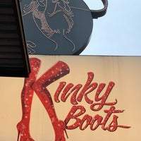 Photo taken at Kinky Boots at the Al Hirschfeld Theatre by Todd D. on 3/28/2019