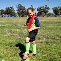 Photo taken at Encino AYSO Soccer by Corey W. on 9/7/2013