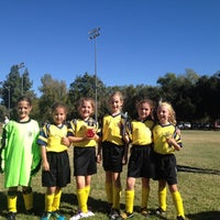 Photo taken at Encino AYSO Soccer by Corey W. on 10/27/2012