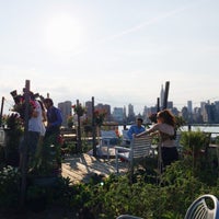 Photo taken at Eagle Street Rooftop Farms by Arlin S. on 7/1/2014