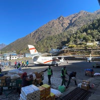 Photo taken at Tenzing-Hillary Airport (LUA) by Antyia T. on 11/19/2023