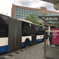 Photo taken at Busstation Amsterdam Sloterdijk by Antyia T. on 8/26/2018