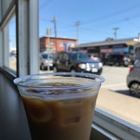 Photo taken at Steveston Coffee Co. by Nicky B. on 7/17/2018