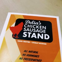 Photo taken at Delia&amp;#39;s Chicken Sausage Stand by jbrotherlove on 12/2/2018