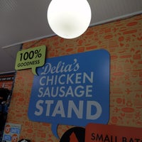 Photo taken at Delia&amp;#39;s Chicken Sausage Stand by jbrotherlove on 12/15/2018