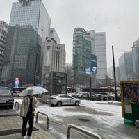 Photo taken at Gangnam Stn. by DH K. on 1/17/2024