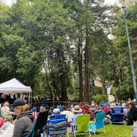 Photo taken at Rhoda Goldman Concert Meadow by Alex Y. on 7/4/2021