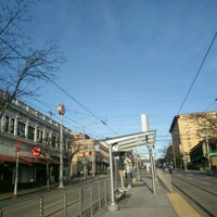 Photo taken at Seattle Streetcar - 5th &amp;amp; Jackson by kerryberry on 4/6/2017