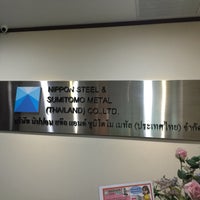 Photo taken at Thai Nippon Steel &amp;amp; Sumikin Engineering by Ki Ki Y. on 3/11/2015
