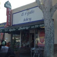 Photo taken at El Aguila Bakery by Patrick C. on 9/26/2012