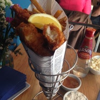Photo taken at The Fish &amp;amp; Chips Shop by miquelcl on 4/2/2015