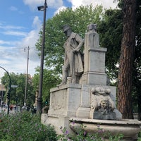 Photo taken at Piazza Giuseppe Gioacchino Belli by Gary K. on 5/4/2019