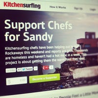 Photo taken at Kitchensurfing Townhouse by Borahm C. on 11/5/2012