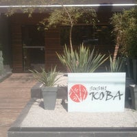 Photo taken at Sushi Koba by Chef Cássio H. on 5/4/2013