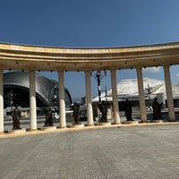 Photo taken at Mother Teresa Square by Önder Ç. on 8/27/2022