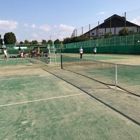 Photo taken at 汐入公園テニスコート by konpan on 11/6/2016