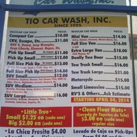 Photo taken at Tio Car Wash by Danny M. on 3/29/2014