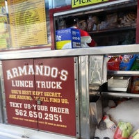 Photo taken at Armando&amp;#39;s Lunch Truck by Queena D. on 3/27/2014