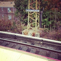 Photo taken at LIRR - Auburndale Station by Sean W. on 10/26/2012
