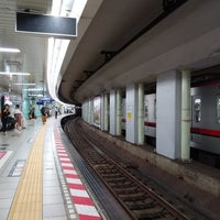 Photo taken at Hibiya Line Platform 2 by Hiroki K. on 7/20/2019