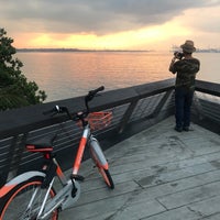 Photo taken at Punggol Beach by Jaclyn on 5/11/2018
